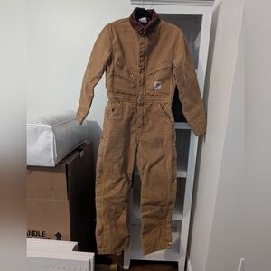 Carhartt X01 Duck Coverall with Quilted Lining